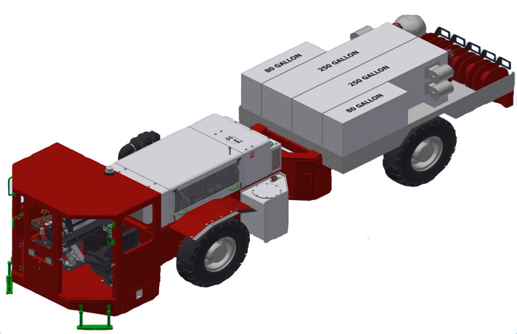 Fuel Lube Truck
