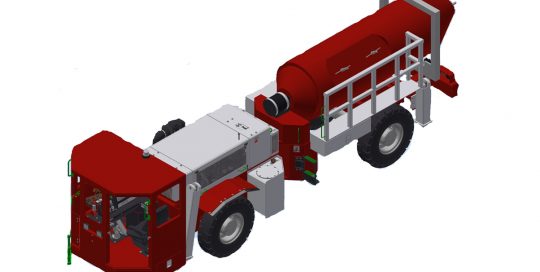 Underground Transmixer Narrow Vein