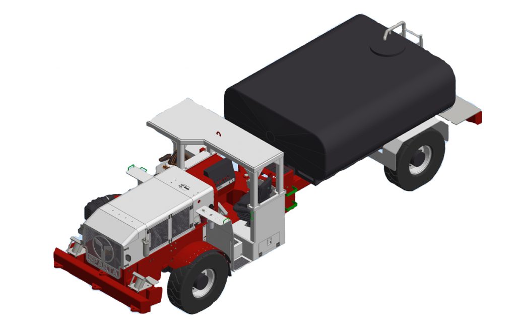 Underground Water Truck