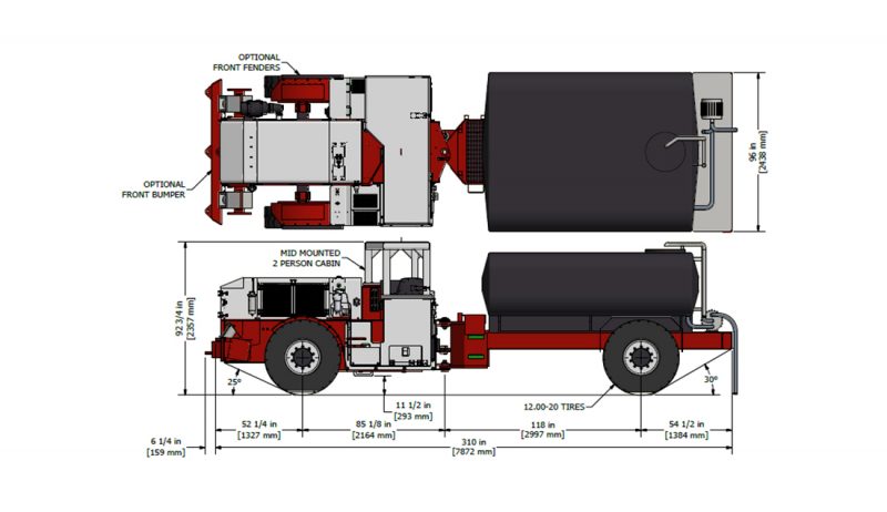 Undegeround Water Truck Mining Equipment Supplier Canada Mining