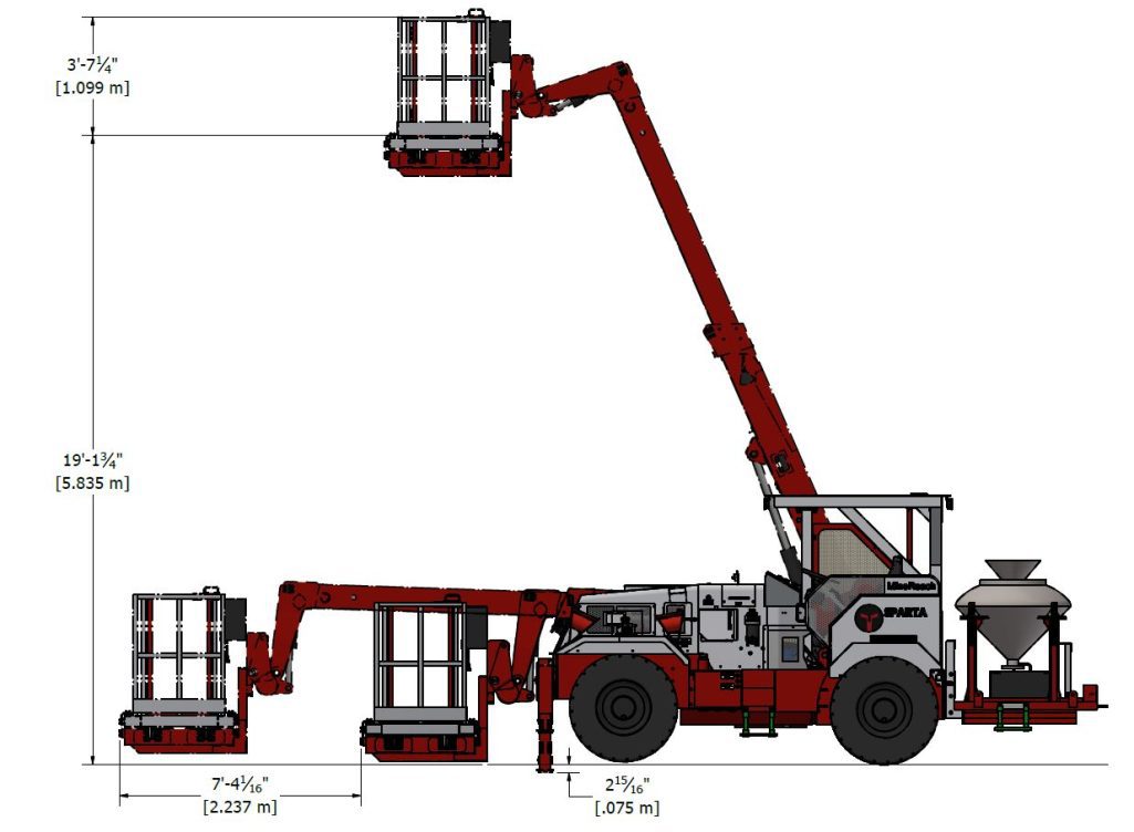 AL4 Underground Mining Telehandler