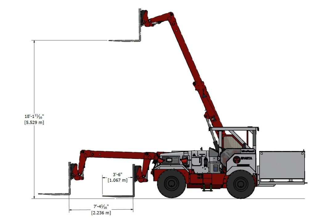 C5 Underground Mining Telehandler